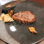 Teppan Dainingu Ken - 北海道産黒毛和牛ランプステーキ