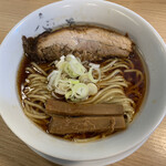 人類みな麺類 - らーめん原点（チャーシュー厚メンマ太二本）出汁炸裂