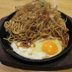 府内わっぱ食堂 - ソース焼きそば 545円(税別)　(2020.8)