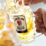 備長炭火焼鳥たまるや - ローラさんでおなじみジムビーム
