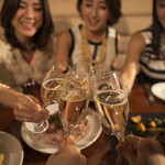 備長炭火焼鳥たまるや - 
女子に優しいお店です。