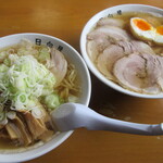 青竹手打ラーメン 日向屋 - オイラ･･･ネギ多め