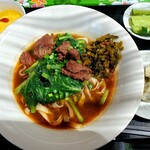 東方美食 - 牛肉麺ランチセット