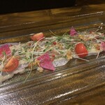 MILLE FIORI - クロダイのカルパッチョ（￥1200）