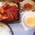 楓 - ポークチャップ定食850円