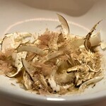 レフェルヴェソンス - 松茸と蝦夷鹿コンソメのササニシキリゾット　本枯節と青柚子　お代わり自由です(笑)