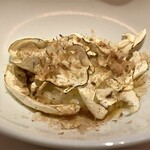 レフェルヴェソンス - 松茸と蝦夷鹿コンソメのササニシキリゾット　お代わりしましたが、一皿目よりもお代わりが抜群に美味しいのです　一皿目は見せる演出の時間で温度が下がるんです