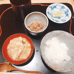 鳥匠 いし井 - 〆のごはん