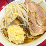 ラーメン二郎 - ラーメン小＋ニンニク多め