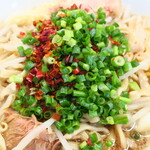 ラーメン二郎 - 青ネギ投下～♪