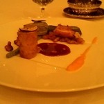 テラスレストラン - メインの肉兎