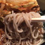 名代 三田そば - 茹で上げ生麺は柔らかテイスト