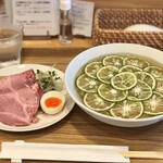 麺屋さくら - 【限定】冷しカボスそば