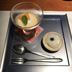 ラビスタ阿寒川 - 富良野メロンプリン、葛饅頭　黒胡麻