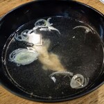 らかん寿し 松月 - 複数の白身魚でダシをとったお吸い物