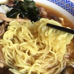 笑門来福 - きのこラーメン780円大盛150円増し