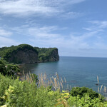 エグ・ヴィヴ - 【2020年07月】店舗前の海。