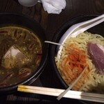 魔乃巣 - ホットカレーつけ麺