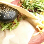 westside cafe - TERIYAKIバーガー、1,480円也。