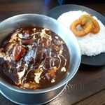 一文字カリー店 - シーフードルーカリー（3辛、ライス中盛、950円）