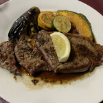 うさぎの森 - USステーキ定食　180ｇ