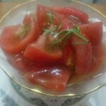 Shokusai Tomo - 冷やしトマトの梅肉風味カクテル