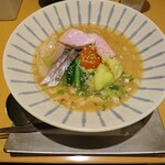 ヌイユ - 冷や汁麺、長谷川商店監修手作り味噌仕立て(980円)