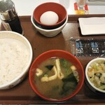 すき家 - 玉子かけご飯