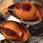 レストラン バカール - ミニチュアアメリカンドッグ