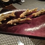 レストラン バカール - 泳ぐ稚鮎のフリット