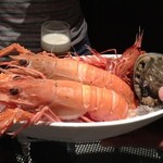 レストラン バカール - 赤座エビ調理前