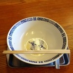 二代目 おやじの店 昌 - チャーシューメン大盛り完食♪( ´▽｀)