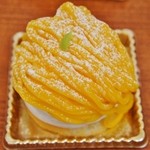 芳林堂 - 「かぼちゃのモンブラン」\315です（6/29UP)