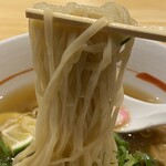 川の先の上 - 麺はめちゃめちゃコシが強いです