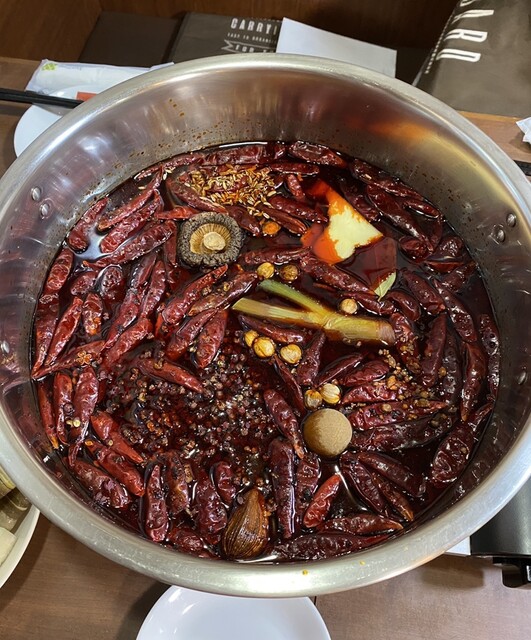 今日もしっかり辛い By Sushinohito みやま 旧店名 さんごく 京成船橋 中国鍋 火鍋 食べログ