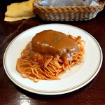 コンコンブル - ナポリタンハンバーグ