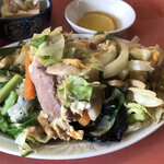 ちんめん - ニラ炒め定アップ　　