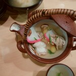 富寿し - 松茸の土瓶蒸し（1200円+税）