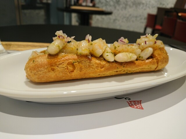 小エビのミニパニーニとプロセッコと白』by macleod : 東京パニーノ