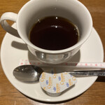 Unagi Takeda - ランチにはサラダとコーヒーが付くようです