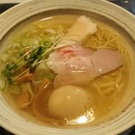 ありがたいが - 煮卵塩ラーメン