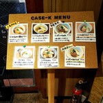 ramen case-K - メニュー