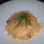 プレーゴドゥーエ - 粒うにと白葱のペペロンチーノ