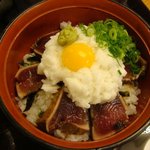 明神丸 ひろめ市場店 - しゃきとろ丼 \700