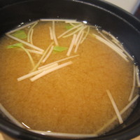 すし秀 其ノ弐 - しじみの味噌汁
