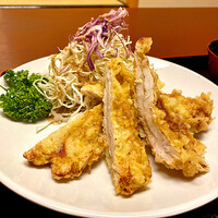 札幌かに家 本店 - ささみ天婦羅、サクッふわぁで塩梅goodのタレ これはウマいわ