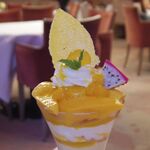 資生堂パーラー - 沖縄県産アップルマンゴーパフェ
