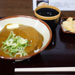 香川一福 - カレーうどん　小　鶏天