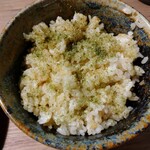 Sushi Teppanyaki Hiiragi - ガーリックライス580円