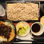 大戸屋 - ソースチキンかつ丼とせいろ蕎麦